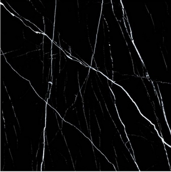 Black Marquina Polished Glazed Tiles Nero Series QP6811